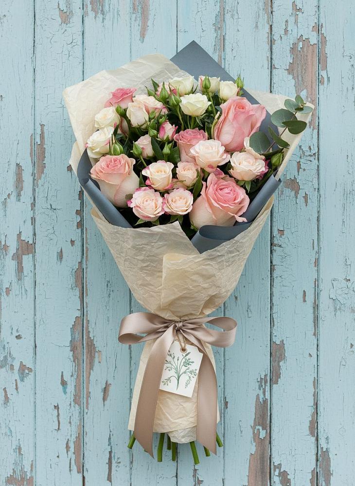 Букет цветов из: Розы в Тейково