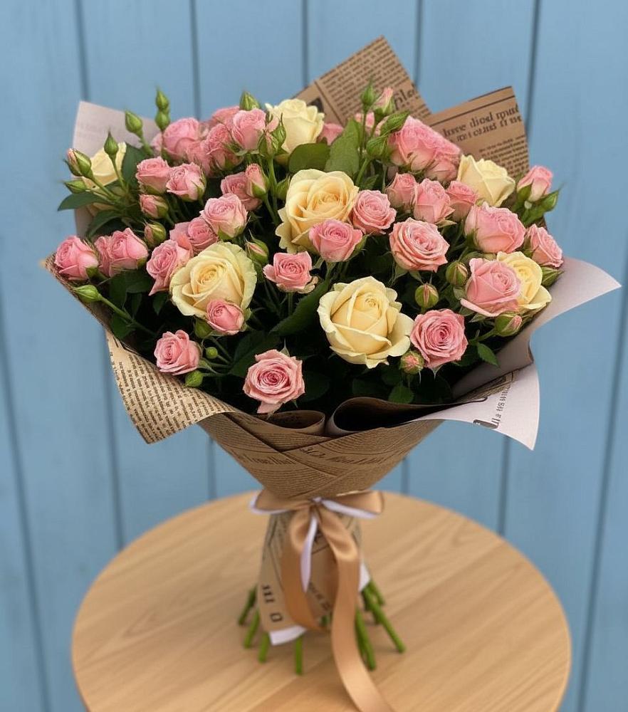 Букет цветов из: Розы в Тейково