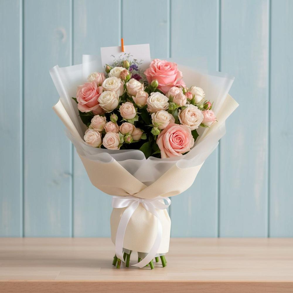 Букет цветов из: Розы в Тейково