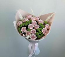 Букет цветов из:  Розы и Хризантемы в Тейково