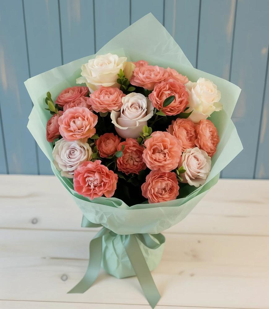 Букет цветов из: Розы в Тейково