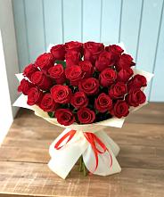 Букет 29 Красных роз в Тейково