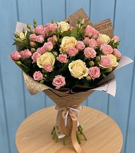 Букет цветов из:  Розы в Тейково