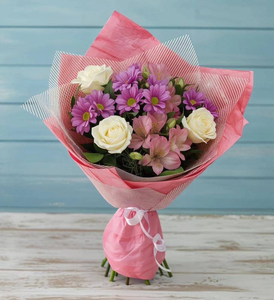 Букет цветов из: Герберы в Тейково