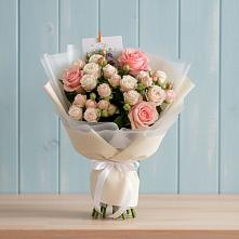 Букет цветов из:  Розы в Тейково