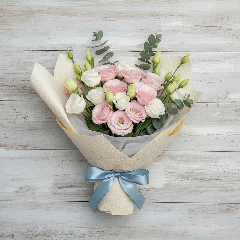 Букет цветов из: Лизиантусы в Тейково