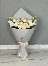 Букет цветов из:  Розы и Лизиантусы в Тейково